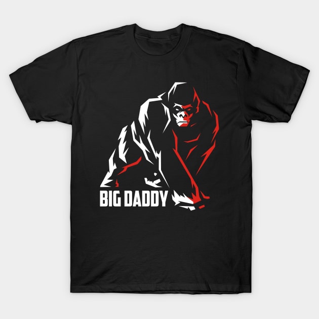 Big Daddy - Gorilla T-Shirt by BullBee